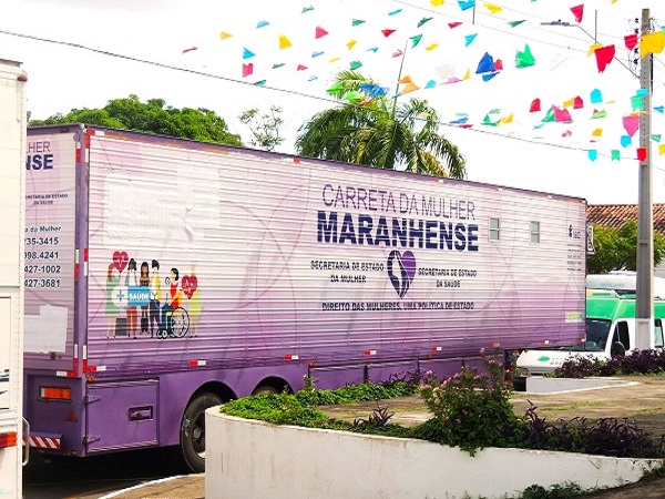 Carreta da Mulher Maranhense atendeu centenas de icatueses com serviços de saúde gratuitos em Icatu